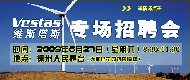 徐州维斯塔斯招聘会